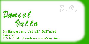 daniel vallo business card